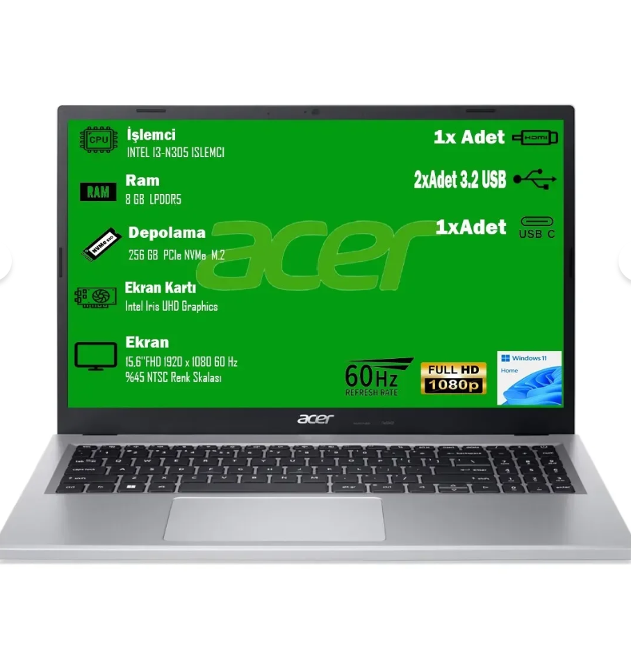 Acer Aspire 3 A315-510P-39S1