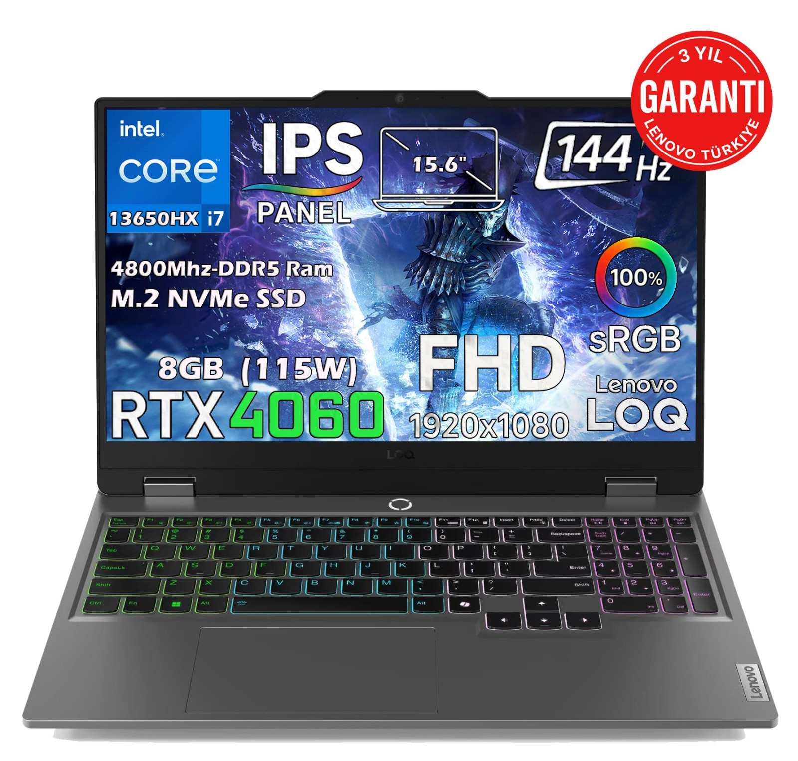 Lenovo LOQ 15IRX9 83DV011GTRH5
