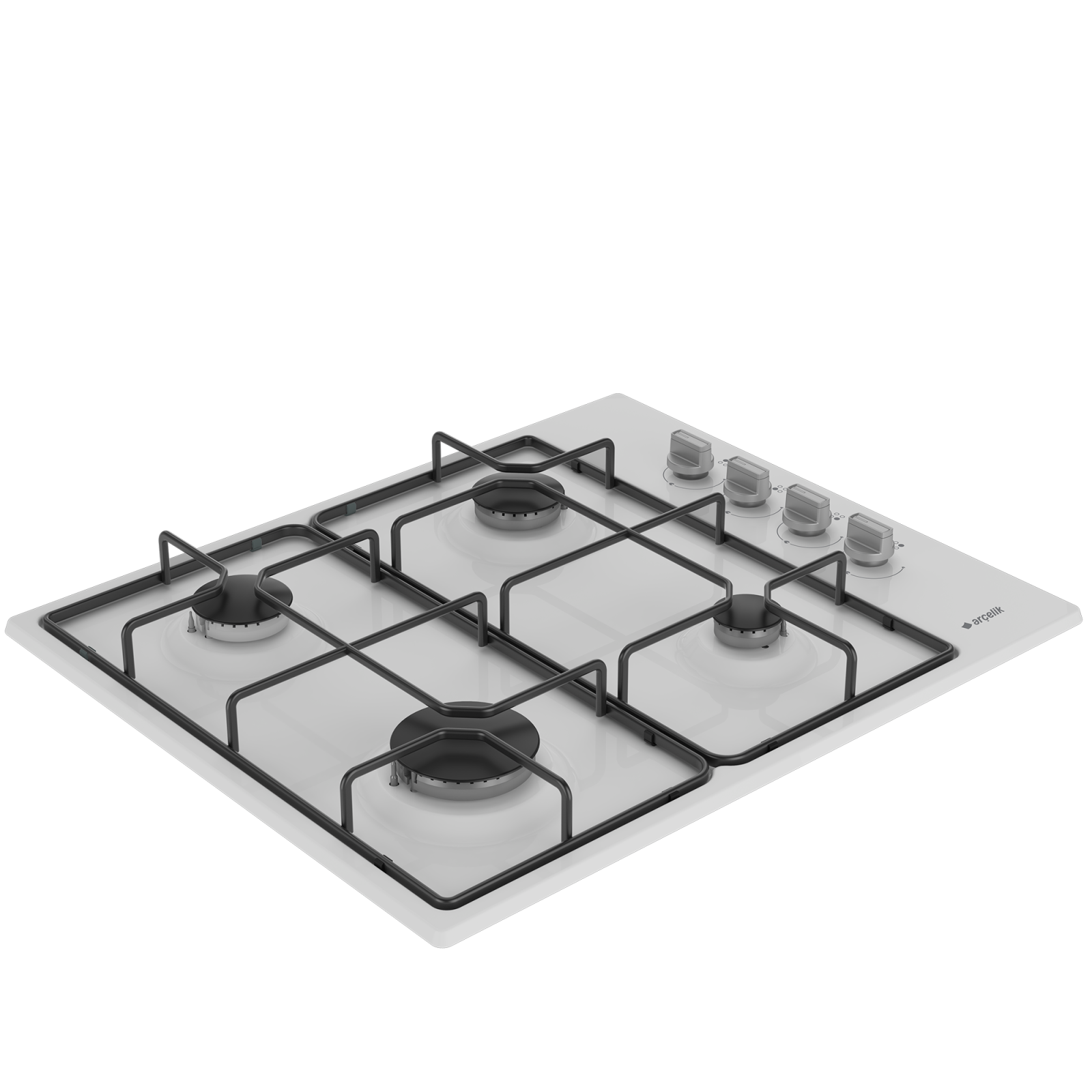 Arçelik OMD D 611 EB Gazlı Metal Tablalı Ocak görsel 2