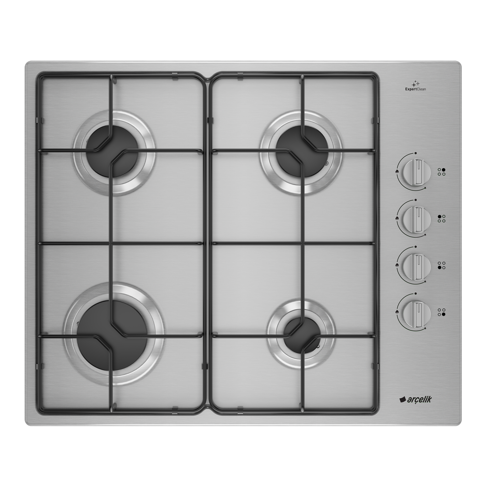 Arçelik OMD D 611 EID Gazlı Metal Tablalı Ocak
