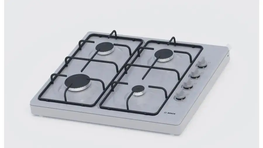 Bosch Serie 2 Set Üstü Gazlı Ocak 60 cm Paslanmaz çelik görsel 5