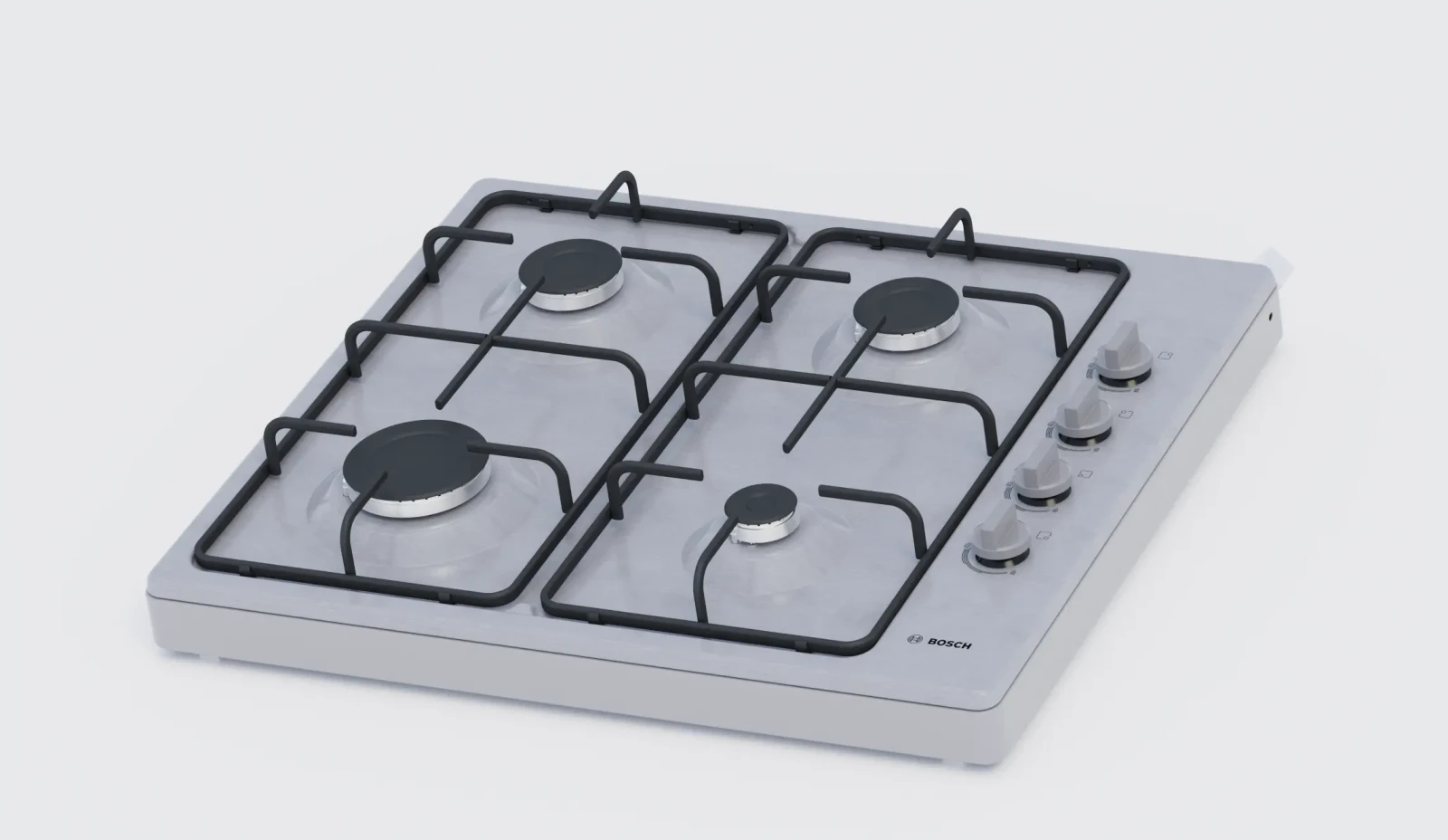 Bosch Serie 2 Set Üstü Gazlı Ocak 60 cm Paslanmaz çelik