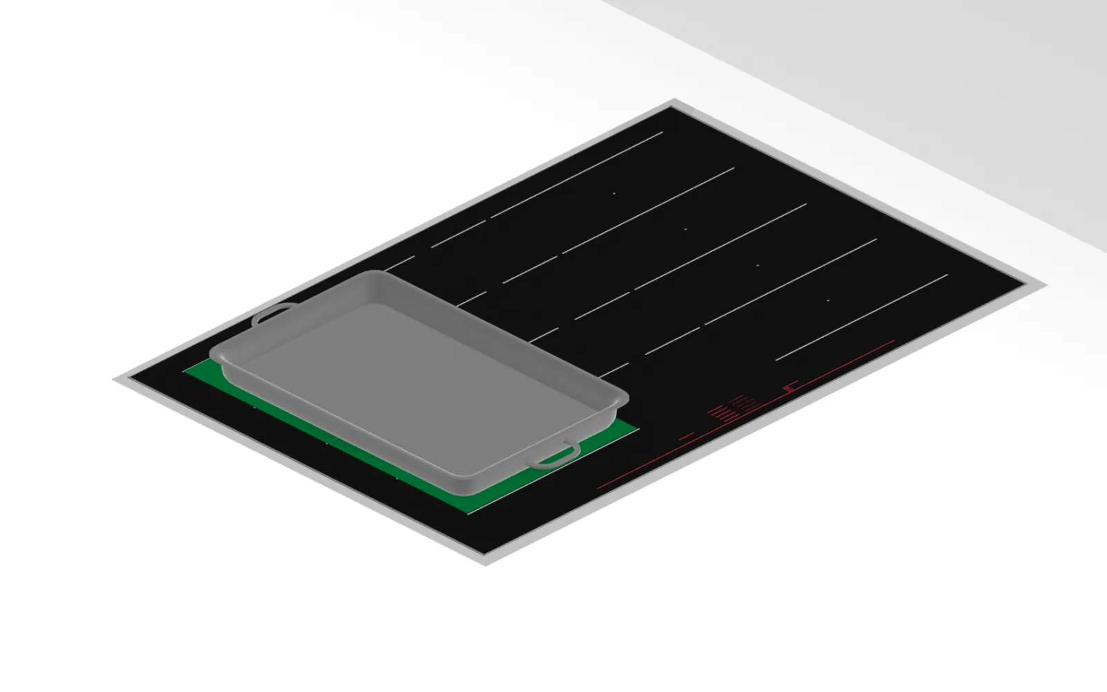 FlexInduction: Büyük tencere ve tavalarınız için ocağınızda daha fazla esneklik sunar.