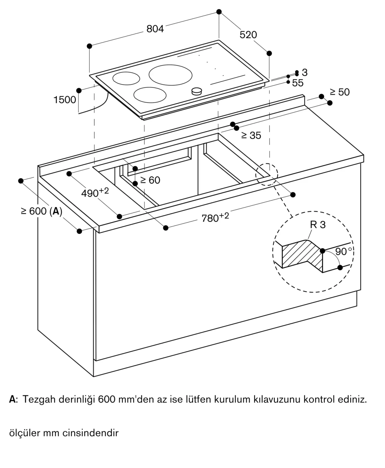 Gaggenau CI283113 İndüksiyonlu Ocak görsel 2