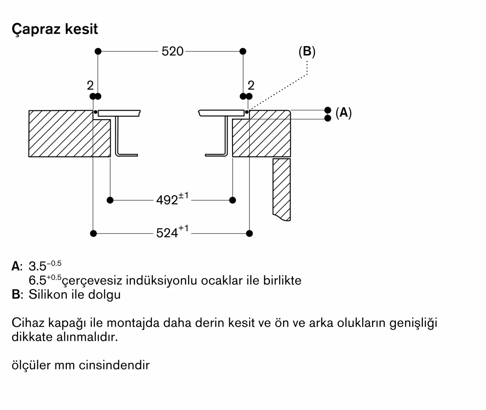 Gaggenau VG425115F Vario Gazlı Domino Ocak görsel 3