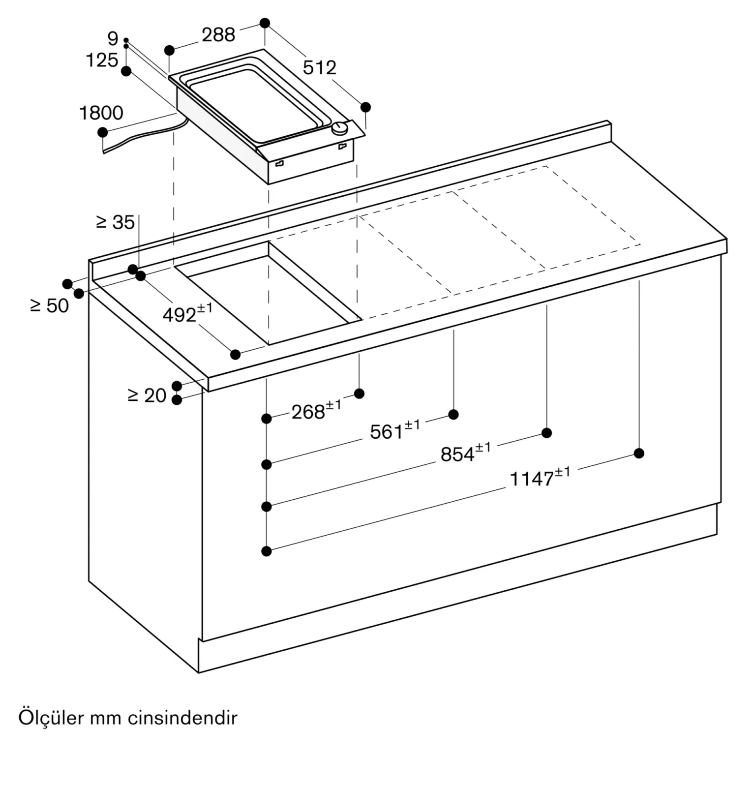 Gaggenau VP230120 Vario Teppan Yaki görsel 5