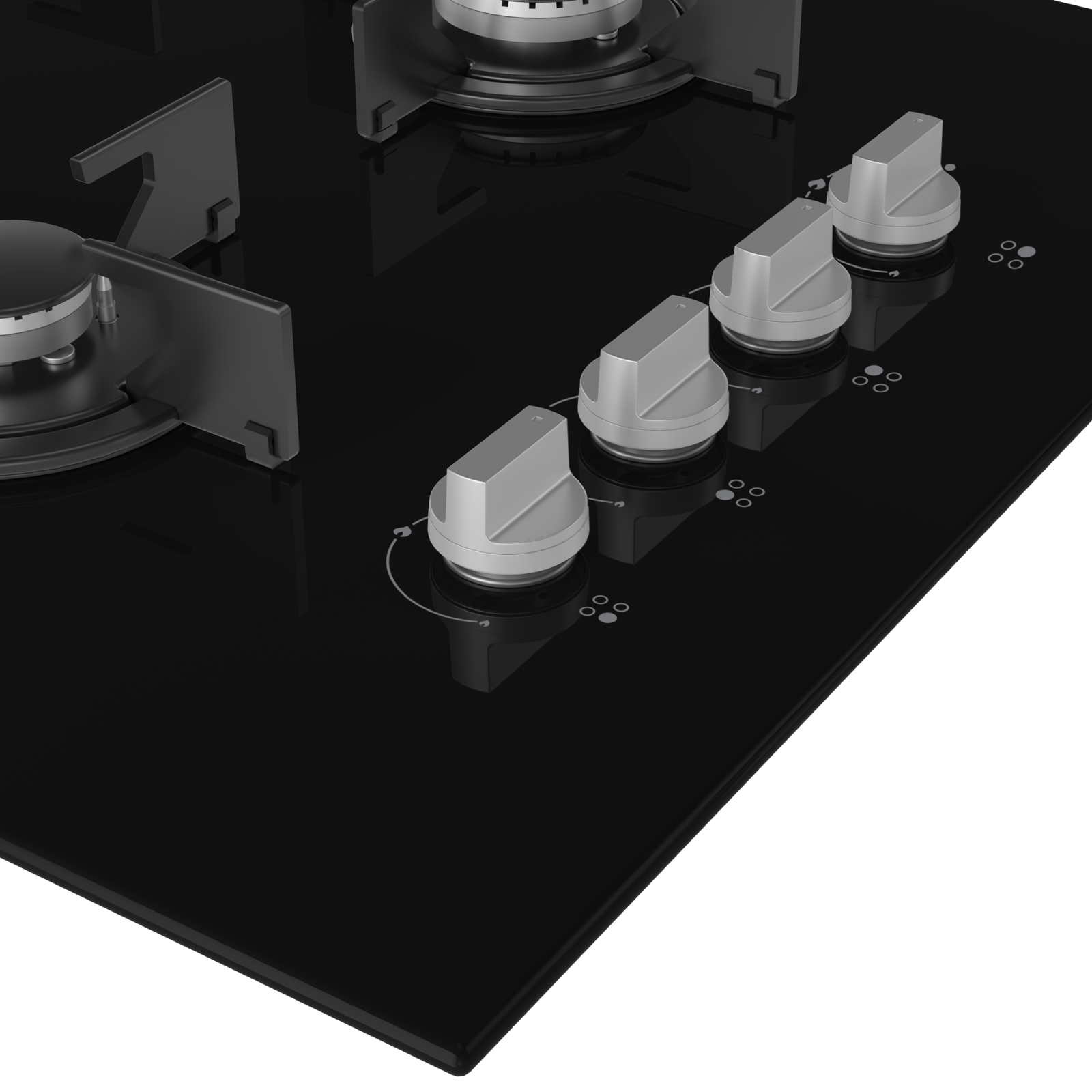 Grundig GIGL 622410 Gazlı Cam Tablalı Ocak görsel 4
