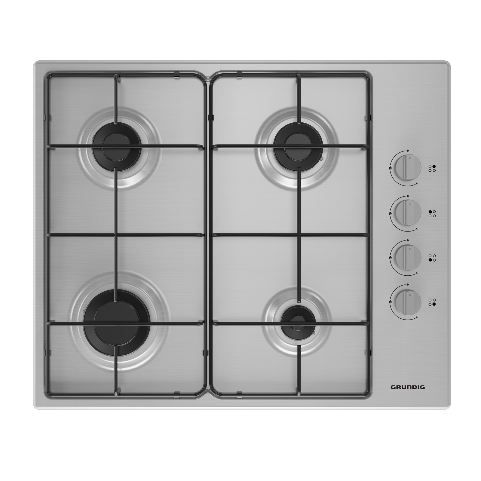 Grundig GIGR 612403 X Gazlı Cam Tablalı Ocak