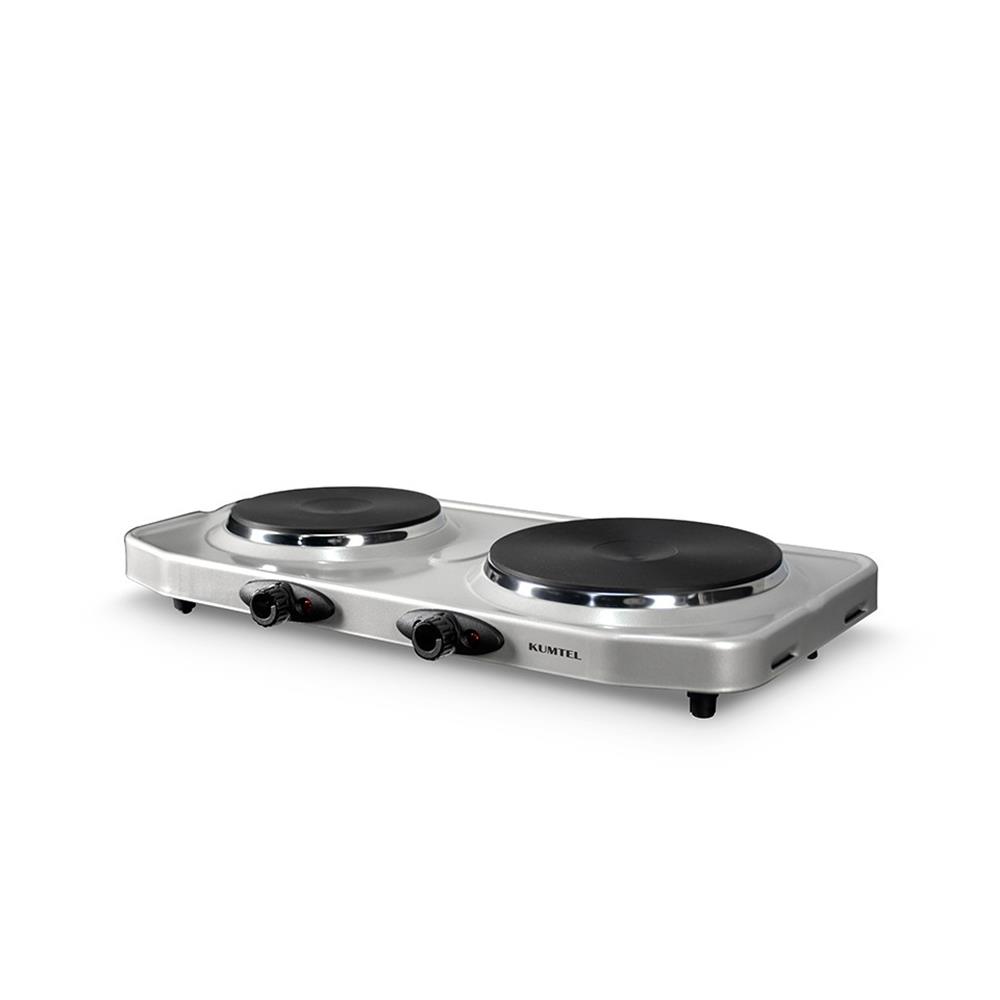 Kumtel Elektrikli Çiftli Hotplate Ocak LX-7021 (3003HB20GTR09) görsel 2