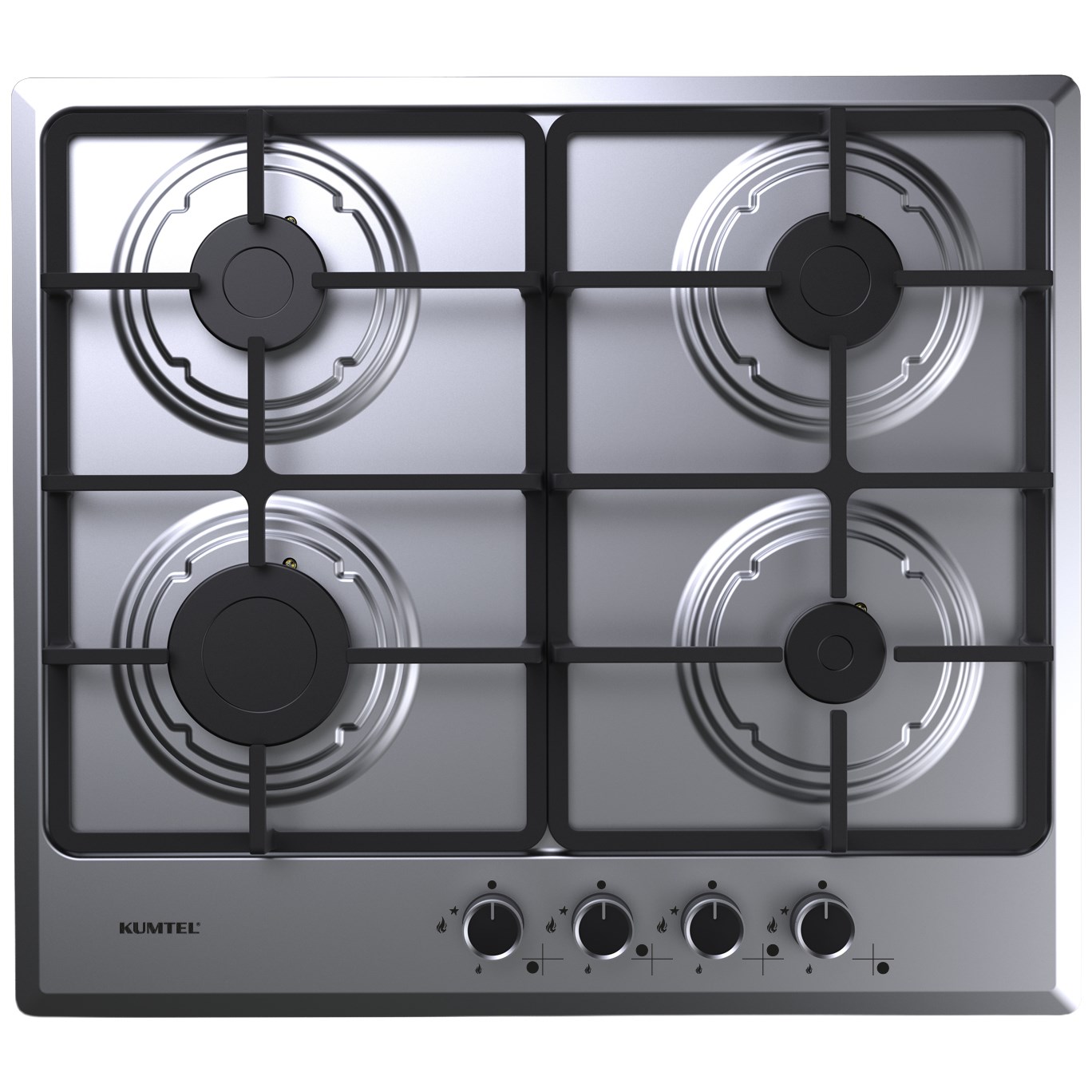 Kumtel Inox Nil Set Üstü Ocak M6-40BF (3001OG0BXTR39)