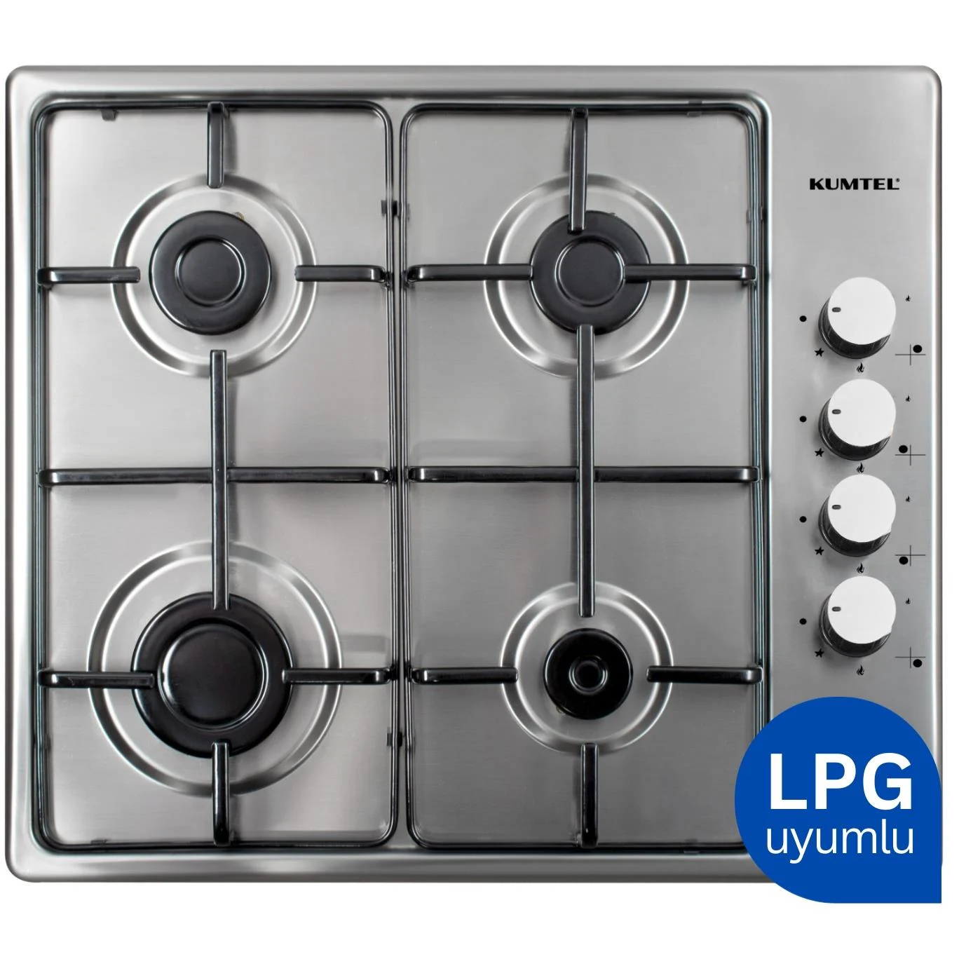 Kumtel İnox Setüstü Ocak KO-420 F (LPG) (3001OY0BXTR25)