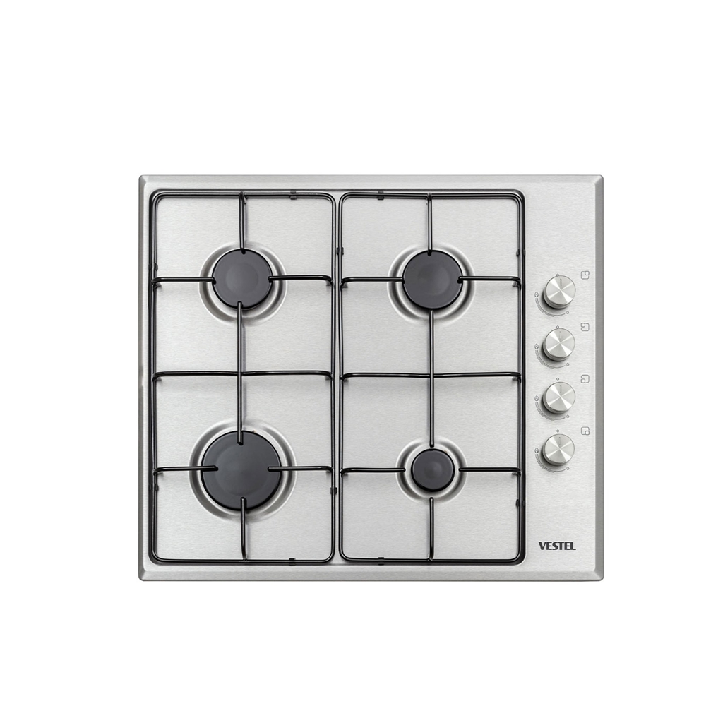 Vestel AO-6004 YX-DG 60 cm 4 Gözü Gazlı Ankastre Ocak