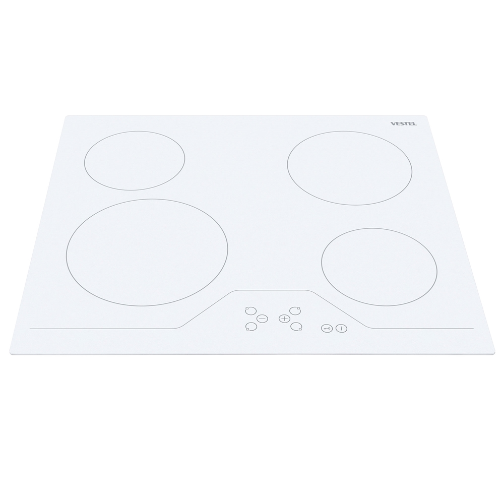 Vestel AO-6330 B 60 cm Vitroseramik Ankastre Ocak görsel 3