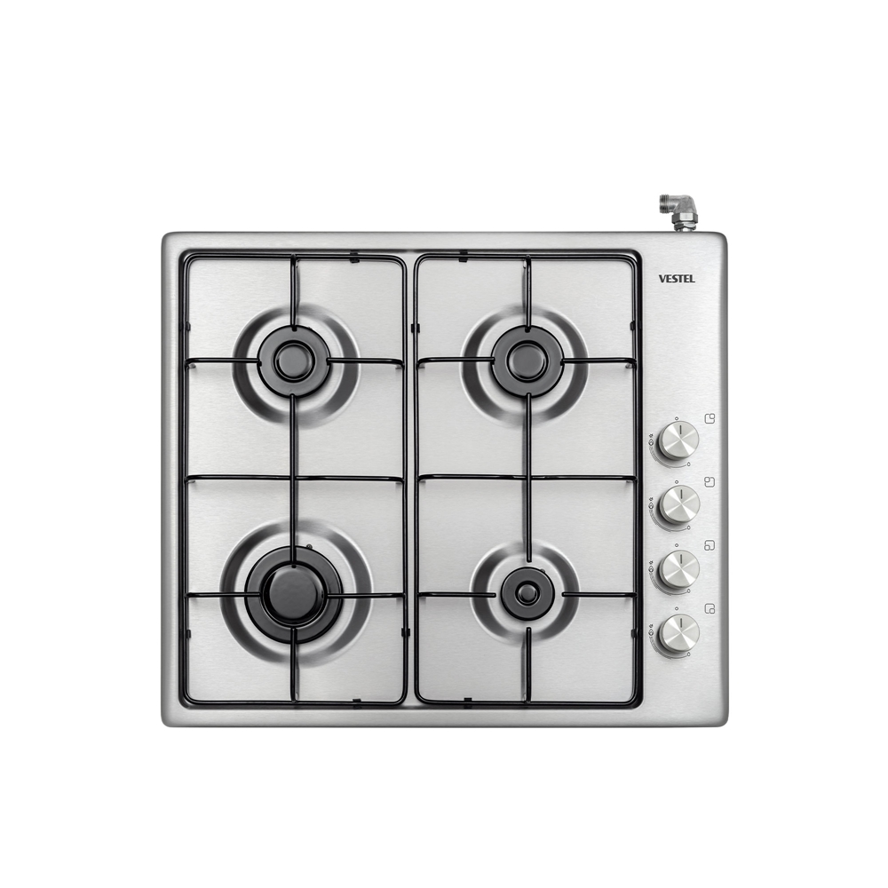 Vestel SO 6004 X DG 60 cm 4 Gözü Gazlı Set Üstü Ocak