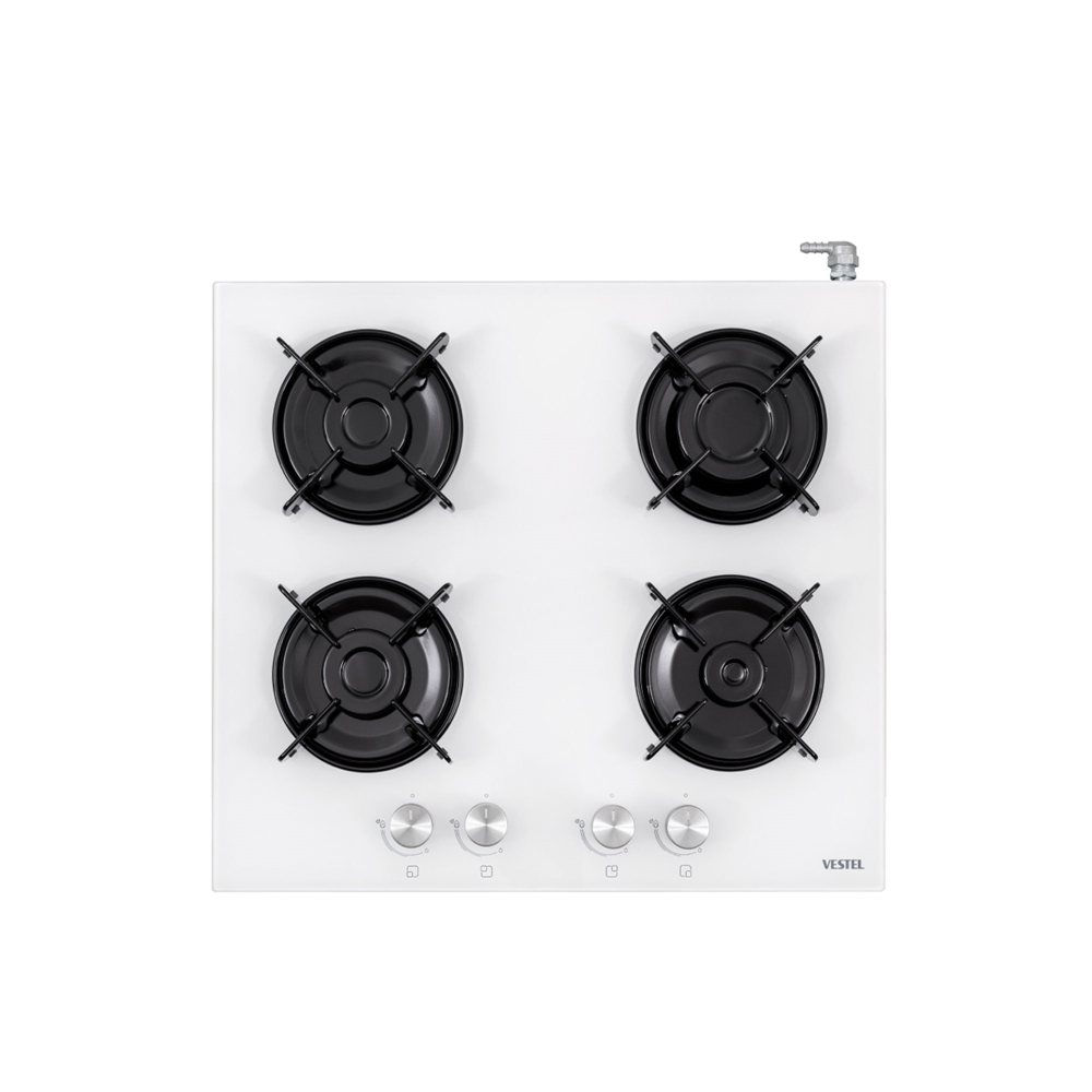 Vestel SO 6114 YB DG 60 cm 4 Gözü Gazlı Set Üstü Ocak
