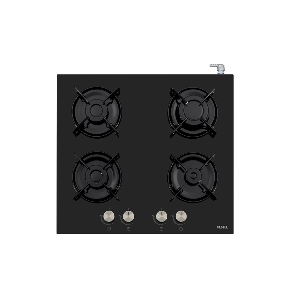 Vestel SO 6114 YS DG 60 cm 4 Gözü Gazlı Set Üstü Ocak