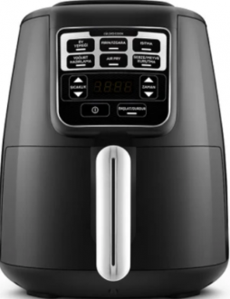 Karaca Air Pro Cook XL 2 in 1 Konuşan Black Chrome Air Fryer
