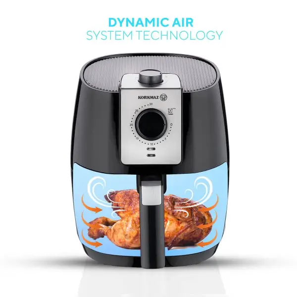 Korkmaz Air Fix Airfryer 5 Litre A887 görsel 3