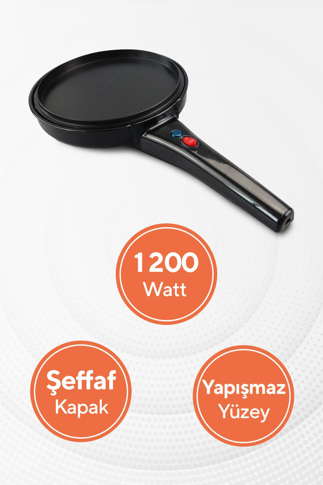 Kumtel Çok Amaçlı Elektrikli Tava HMP-03 (4Q0055737) görsel 2