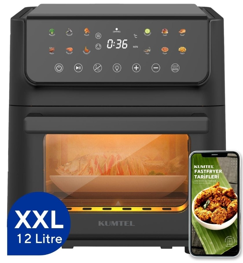 Kumtel XXL HAF-10 Fastfryer Air Fryer