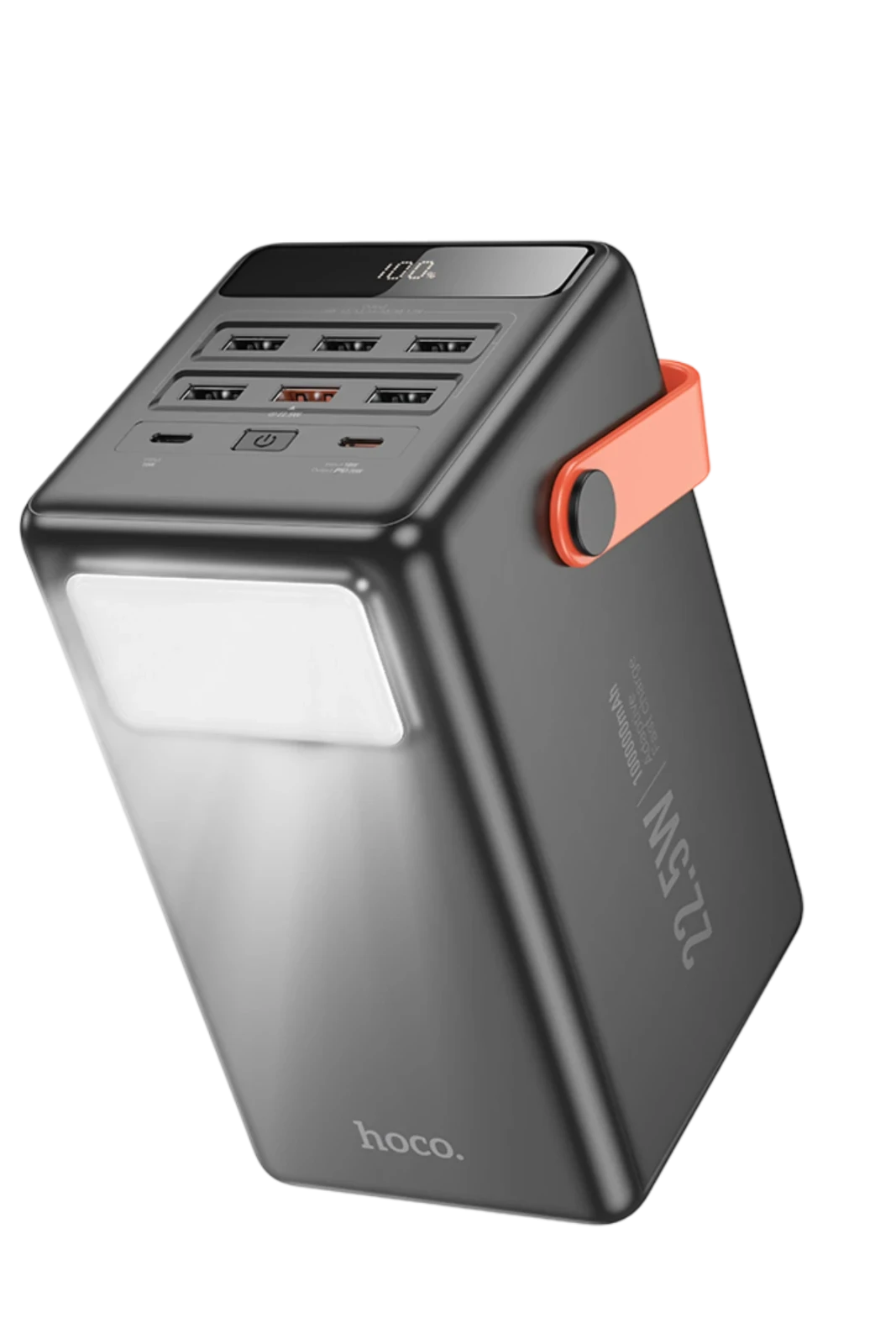 Hoco J142 Surpass 100.000 mAh 22.5W PD 20W Powerbank – Siyah