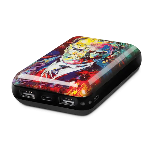 ttec ArtPower Atatürk Renkli Portre 10.000 mAh Taşınabilir Şarj Aleti / Powerbank