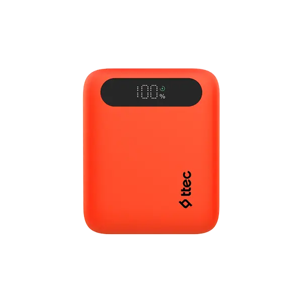 ttec ReCharger LCD Neon 10.000mAh PD 20W Taşınabilir Hızlı Şarj Aleti / Powerbank - 2BB283