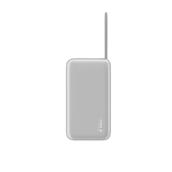 ttec ReCharger Pro LCD 10.000mAh PD 35W USB-C Makaralı Kablolu Taşınabilir Hızlı Şarj Aleti / Powerbank – 2BB276 görsel 2
