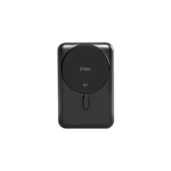 ttec ReCharger Pro M 5.000mAh Qi2/MagSafe Özellikli 15W iPhone/Android Stantlı Kablosuz Taşınabilir Hızlı Şarj Aleti/Powerbank - 2BB226 görsel 2