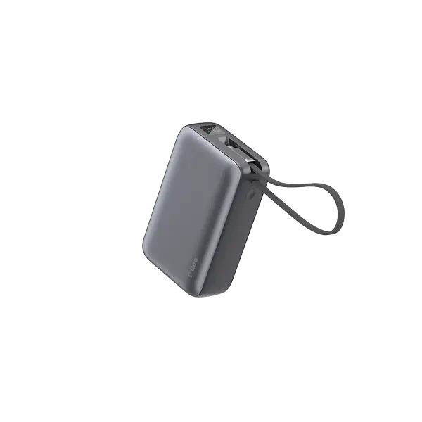 ttec ReCharger Ultra LCD 30.000mAh PD 65W USB-C Dahili Kablolu Taşınabilir Hızlı Şarj Aleti/Powerbank – 2BB269GR