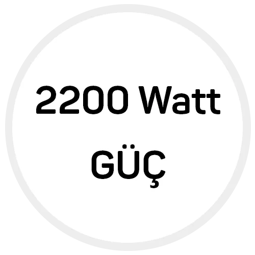 2200 W MOTOR GÜCÜ