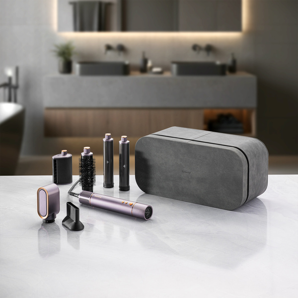 Homend Hairmony 4606h Plus Saç Kurutma ve Şekillendirme Seti Mor