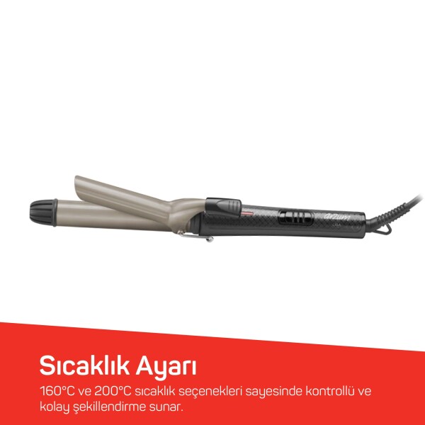 Arzum AR5027 Lisa Saç Maşası, Siyah görsel 4