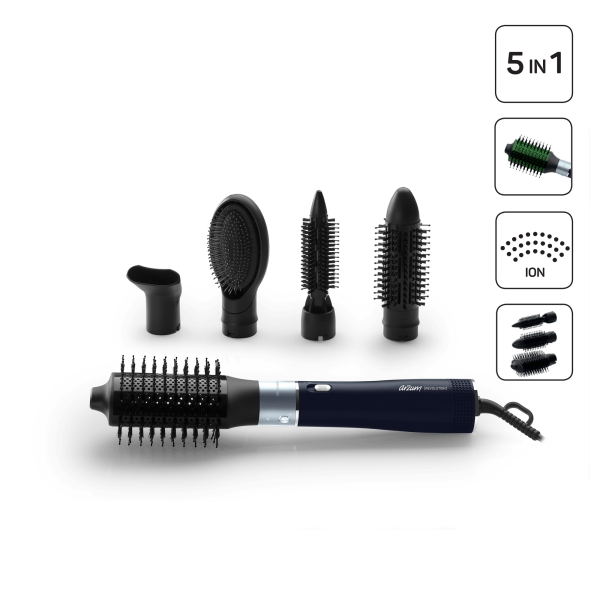 Arzum AR5162 Revolution Hava Üflemeli Saç Şekillendirici, Siyah