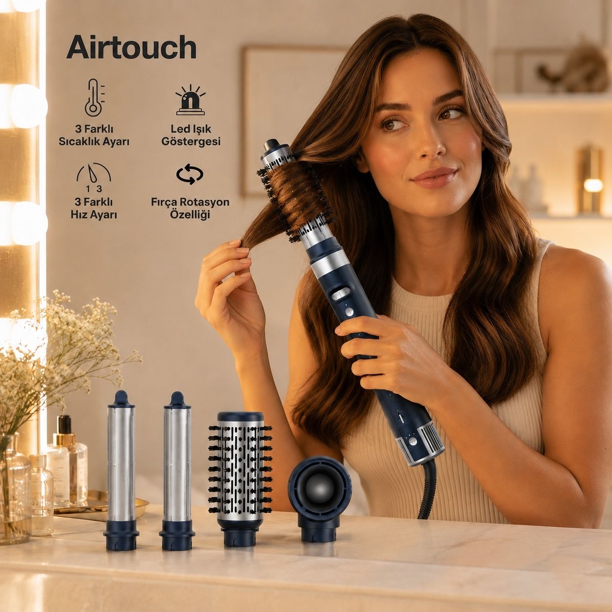 Fakir Airtouch Saç Şekillendiri Set I Fakir Hausgerate görsel 3