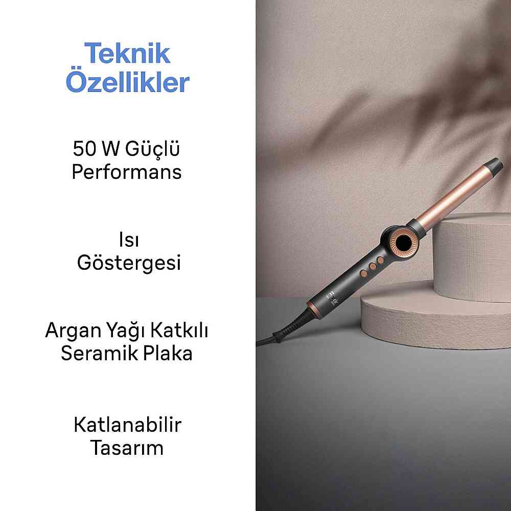 Fakir Ion Fusion Saç Maşası görsel 3
