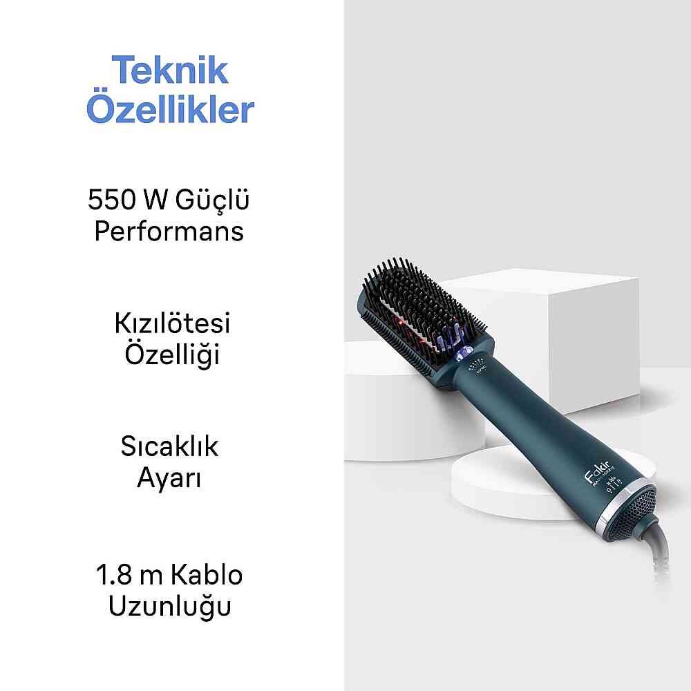 Fakir Sapphire Luxe Düzleştirici Fırça görsel 3