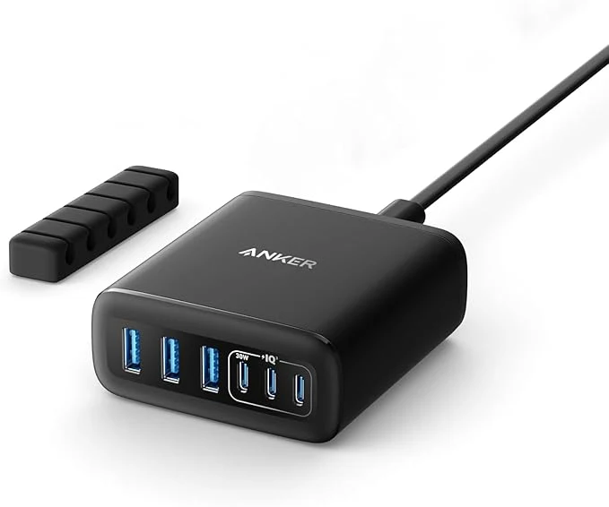Anker Masaüstü Şarj Cihazı (112W, 6 Port, GaN)