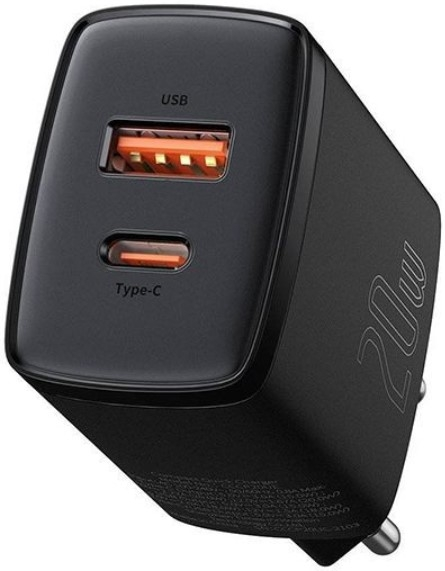 Baseus Compact Quick Charger LVJ006-AC-EW