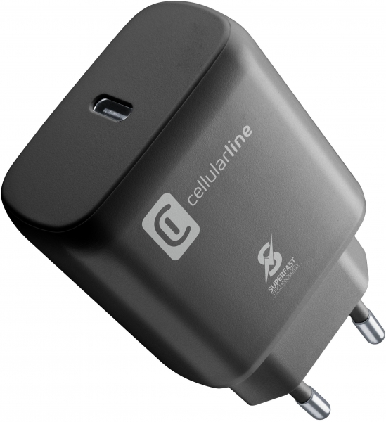 Cellularline Super Fast Charger 25W ACHSMUSBCPD25W