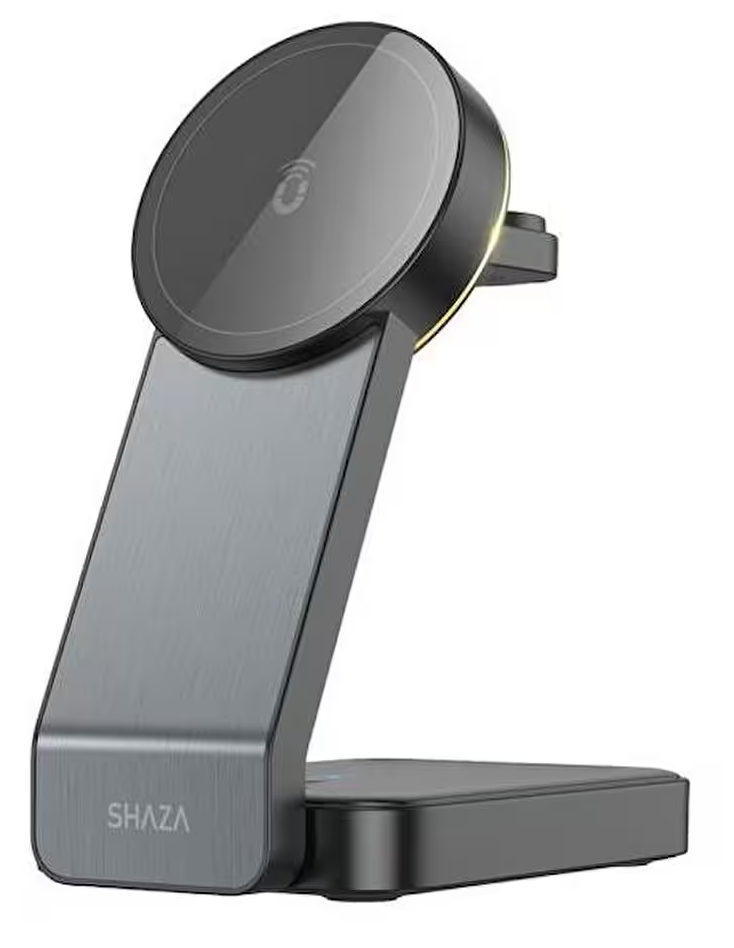 Shaza 3 in 1 Katlanabilir Kablosuz SG1501/WT görsel 2