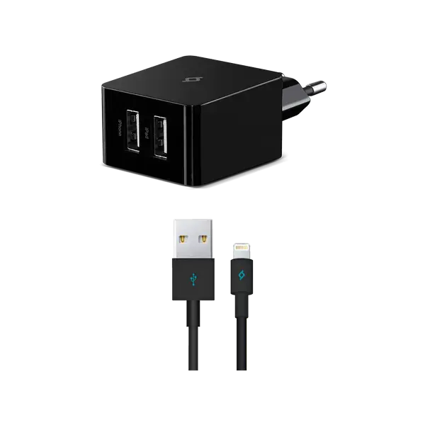 ttec Quantum Duo MFi 1A+2.4A Seyahat Şarj Aleti