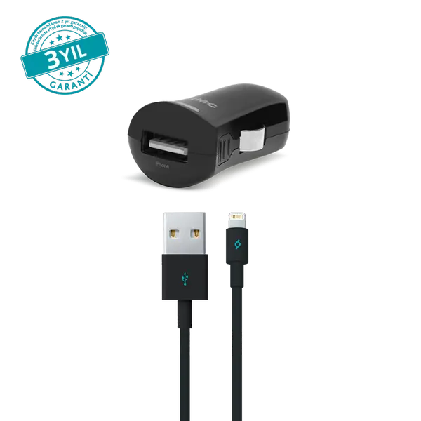 ttec Quantum MFi 1A Araç Şarj Aleti