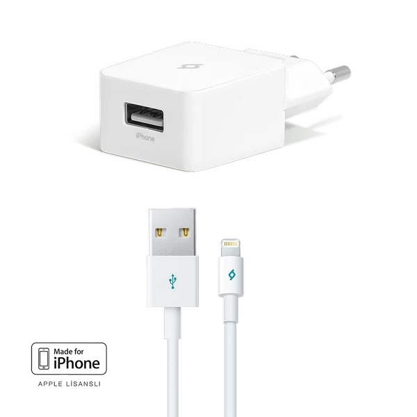 ttec Quantum Mfi 1A Seyahat Şarj Aleti