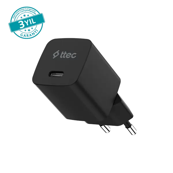 ttec SmartCharger GAN 45W AVS PD Seyahat Hızlı Şarj Aleti
