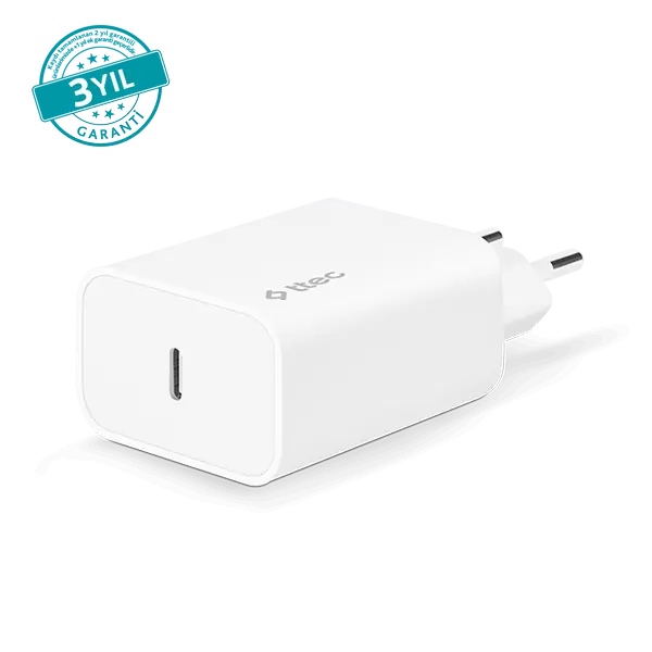 ttec SmartCharger PD 30W USB-C Seyahat Hızlı Şarj Aleti