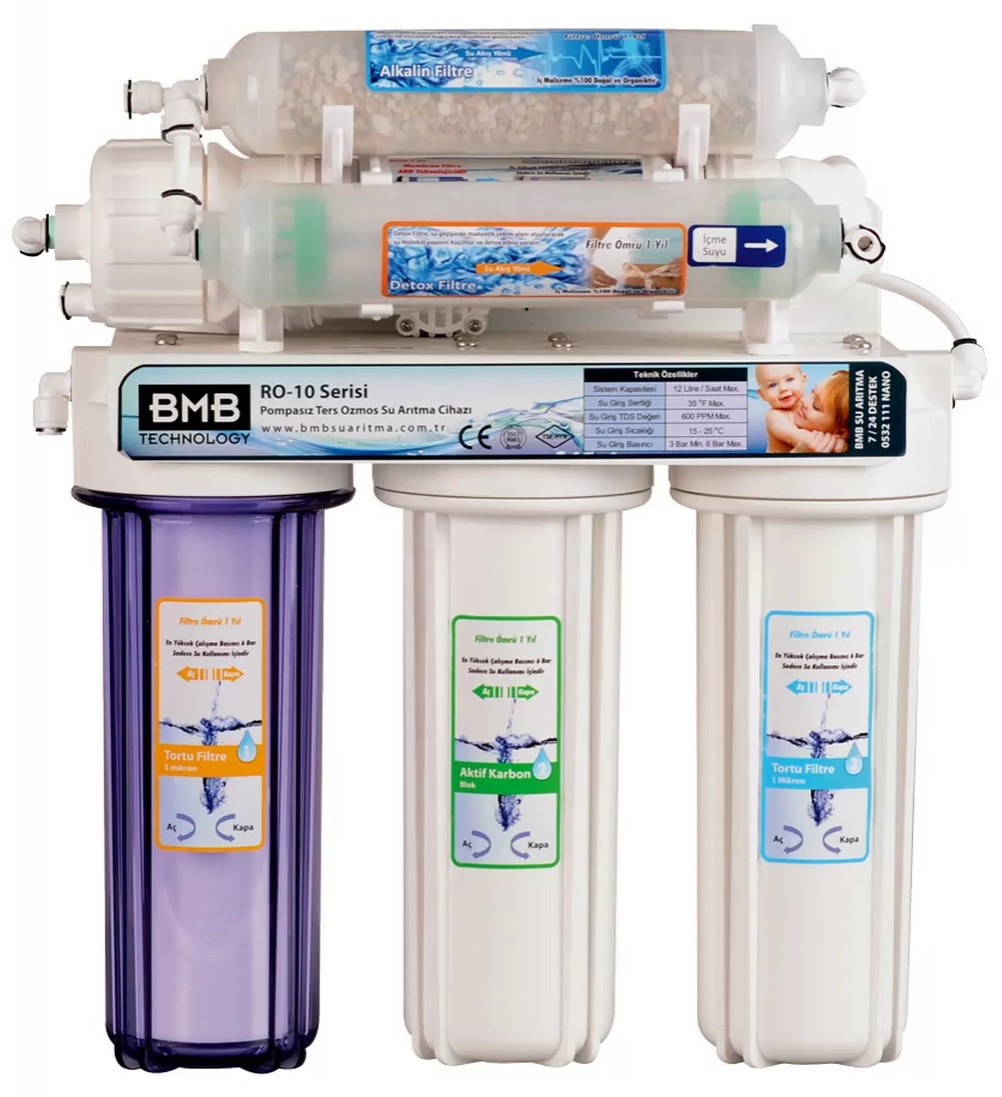 BMB RO-10 Alkali & Detox 7 Aşamalı