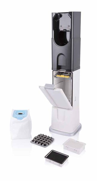 Arnica Solara Tower İstasyonlu Şarjlı Dik Süpürge görsel 3
