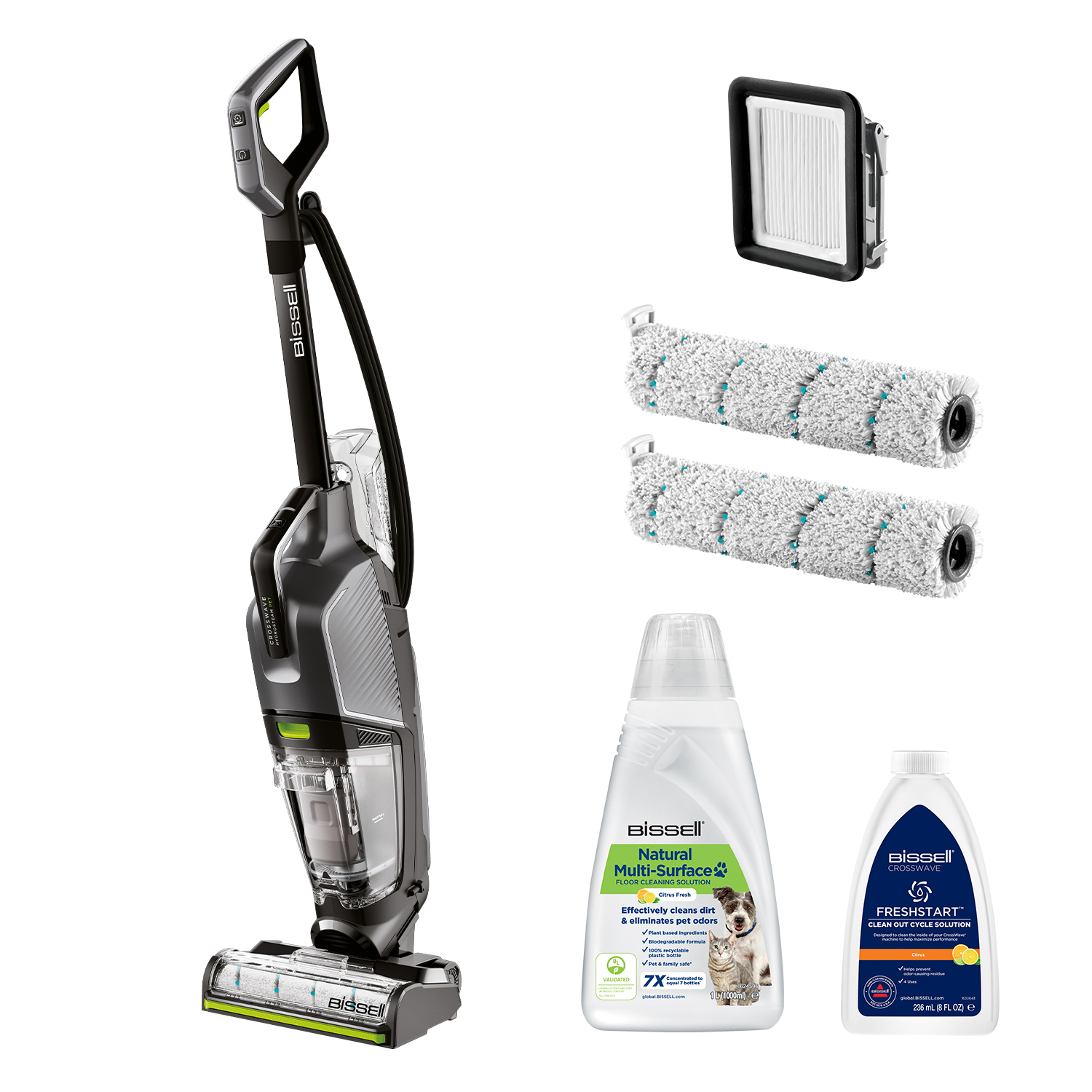 Bissell Crosswave Hydrosteam Pet Pro
