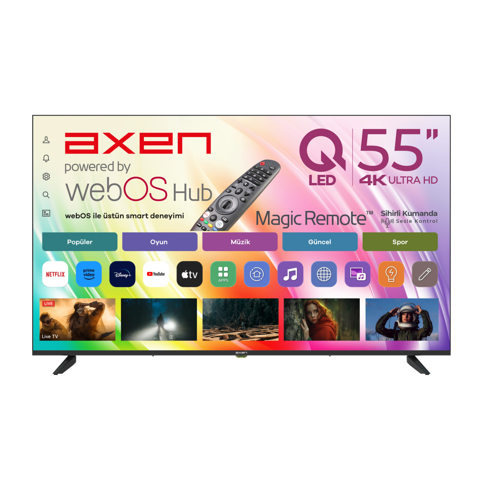 Axen AX55QUPRL-W02M